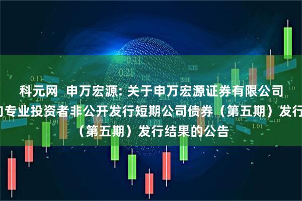 科元网  申万宏源: 关于申万宏源证券有限公司2025年面向专业投资者非公开发行短期公司债券（第五期）发行结果的公告